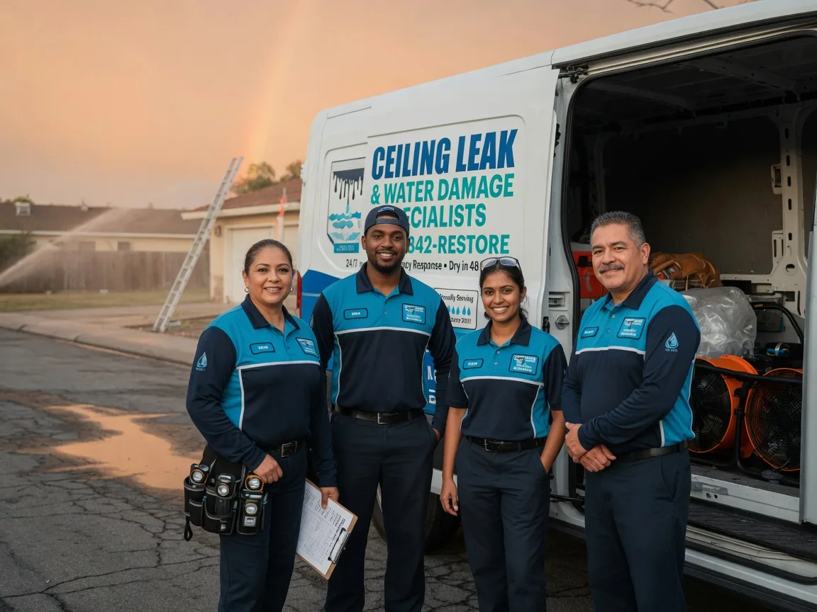 Ceiling Leak Cleanup company in Mccausland, IA