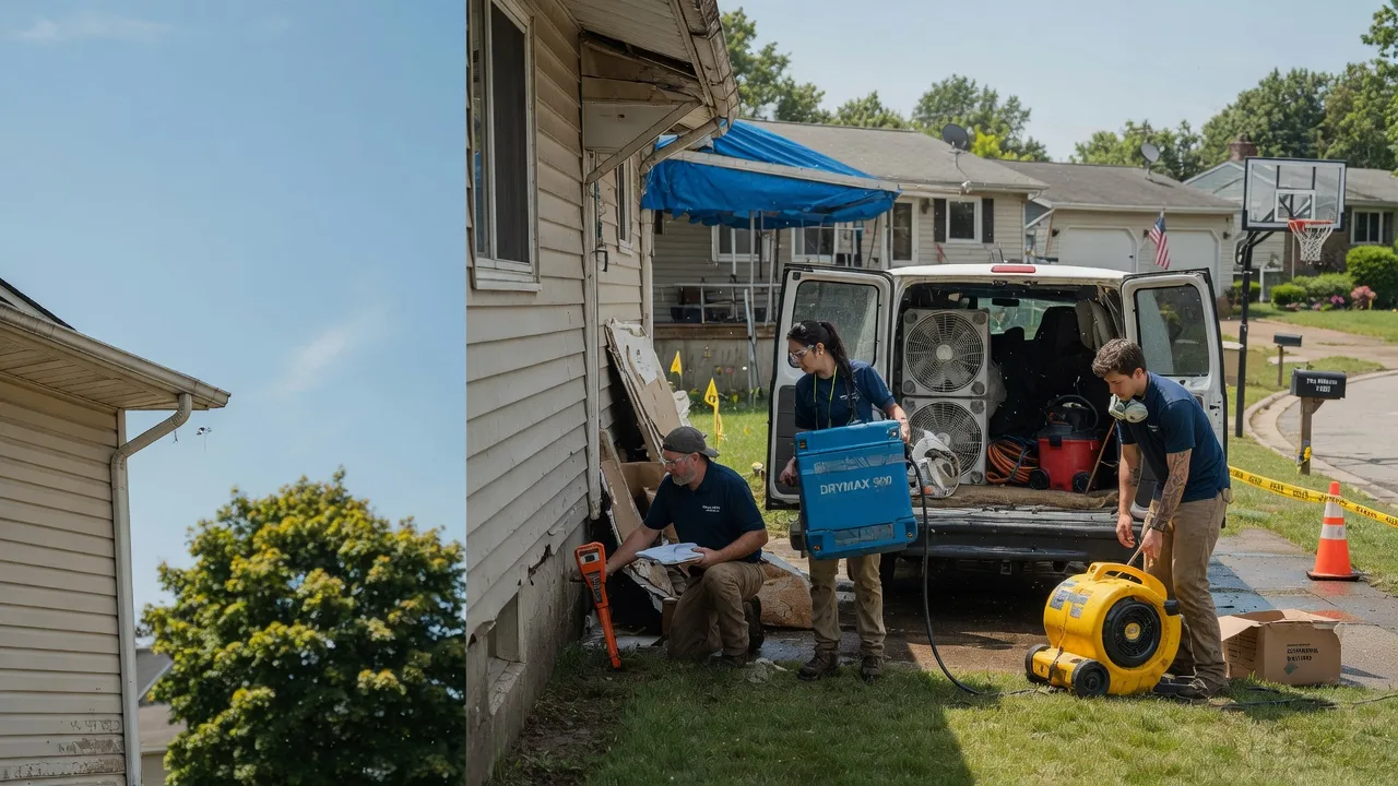 Ceiling Leak Cleanup in Mccausland, IA near me
